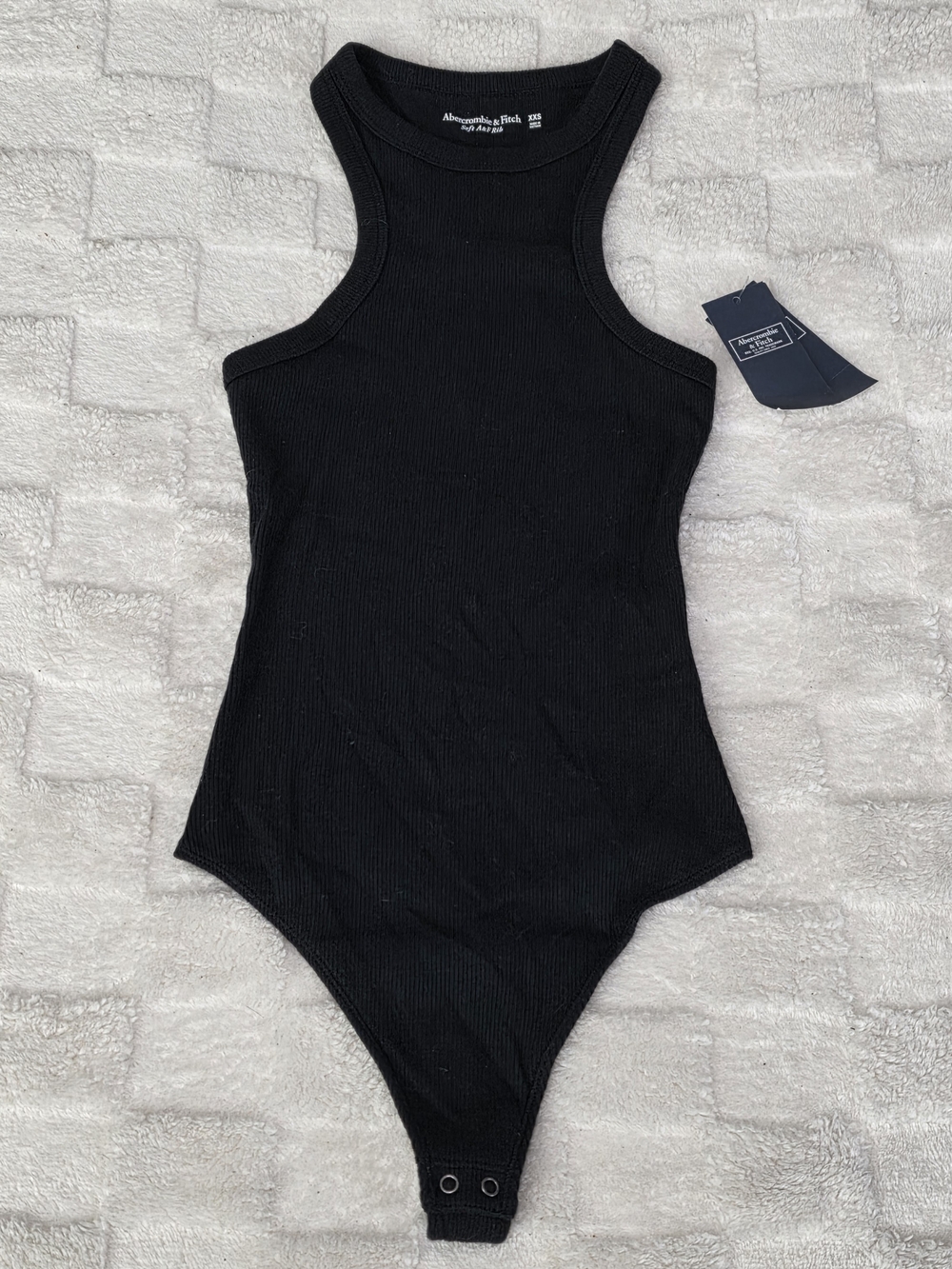 Abercrombie & Fitch Scuba Bodysuit Black Size XXS NWT
